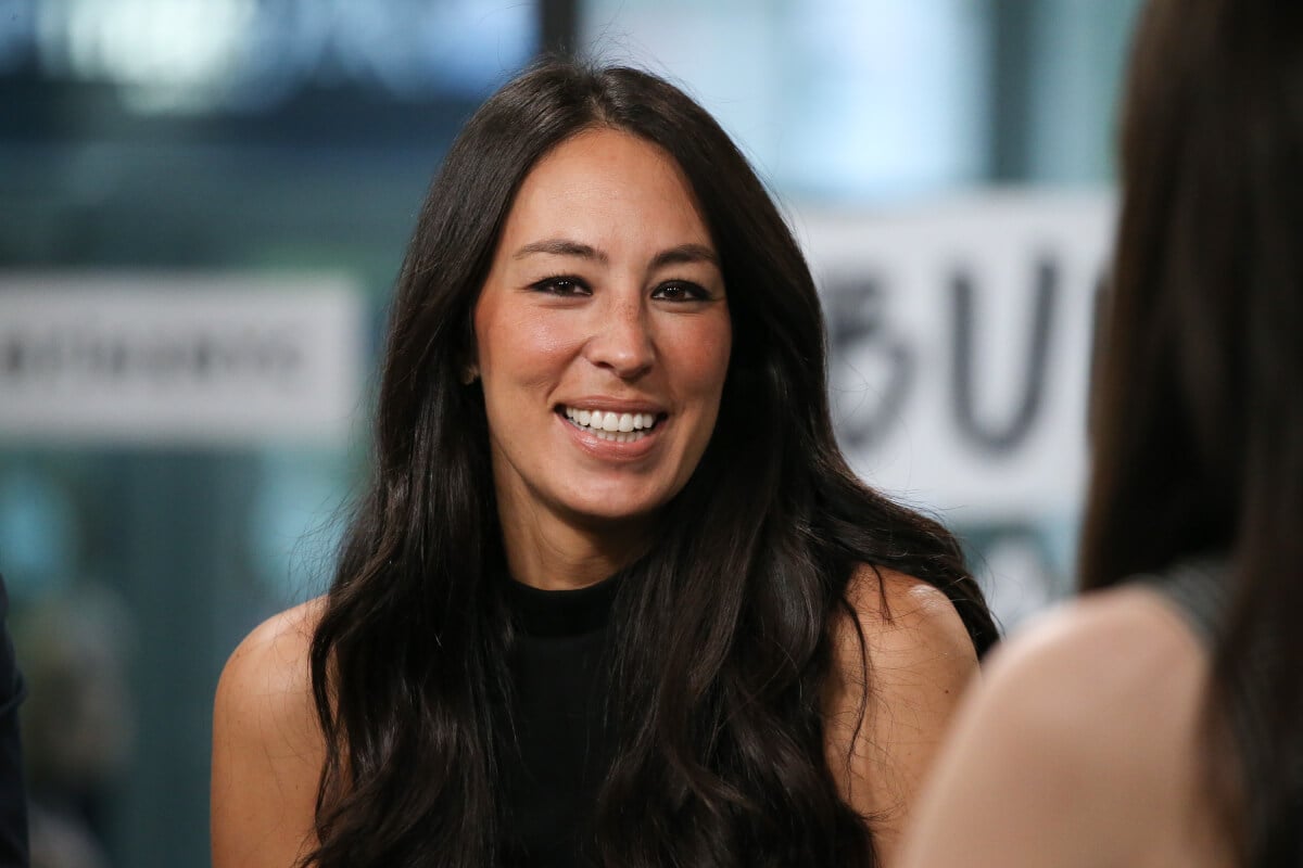 Joanna Gaines discusses new book, "Capital Gaines: Smart Things I Learned Doing Stupid Stuff" at Build Studio on October 18, 2017 in New York City