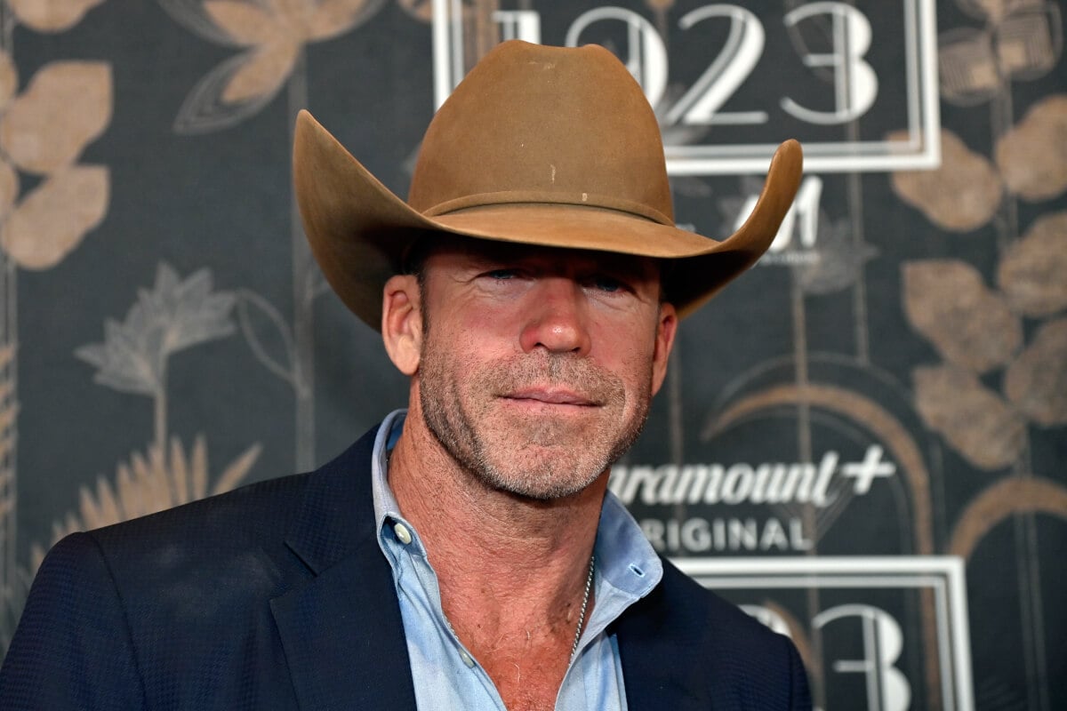 ‘Yellowstone’ creator Taylor Sheridan attends the "1923" Las Vegas premiere screening the Encore Theater at Wynn Las Vegas on December 03, 2022 in Las Vegas, Nevada