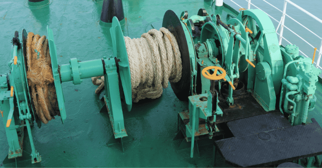 Real Life Incident Crew Member’s Hand Gets Stuck In Winch Gear Engaging Assembly