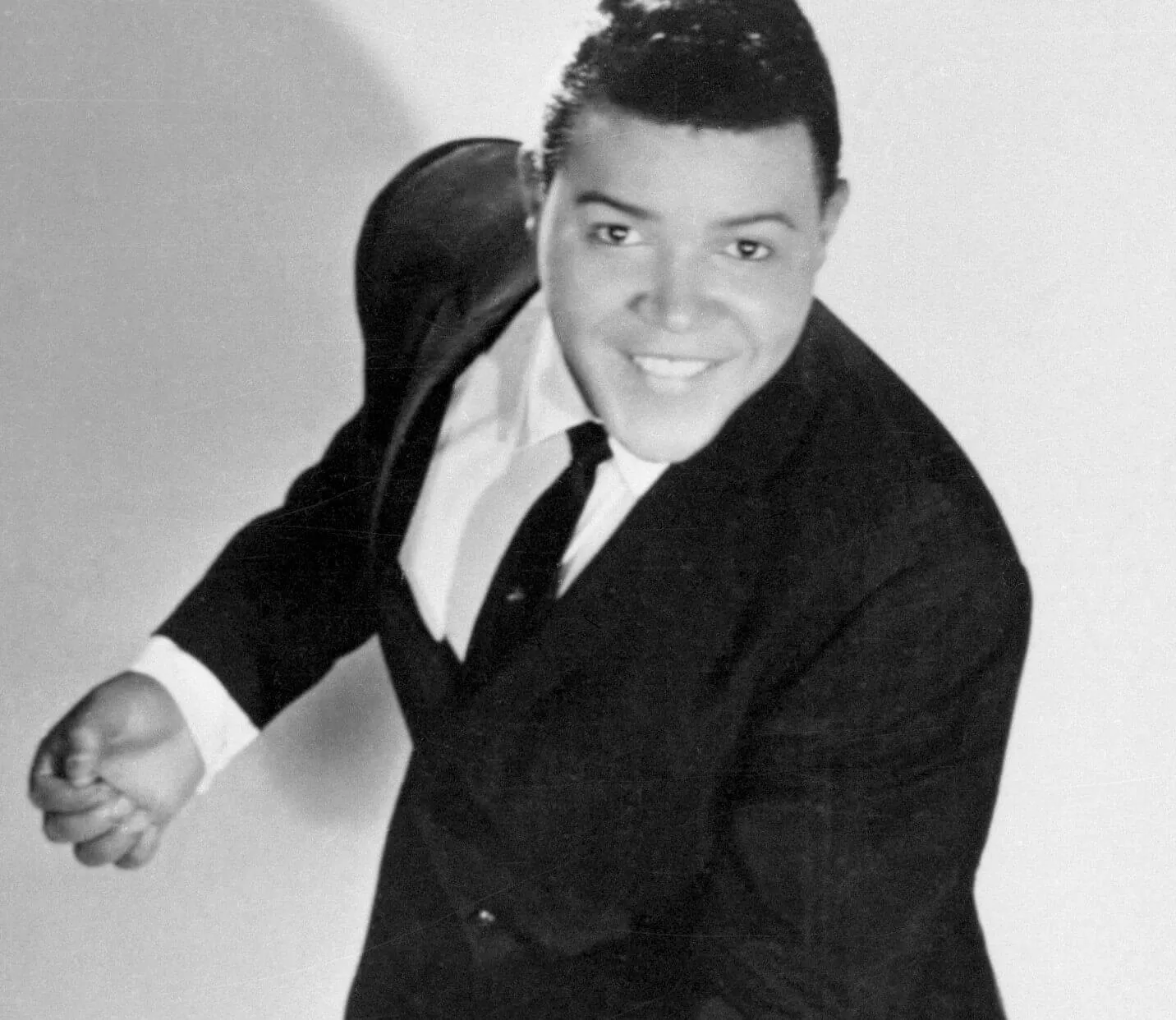 "The Twist" singer Chubby Checker in a suit