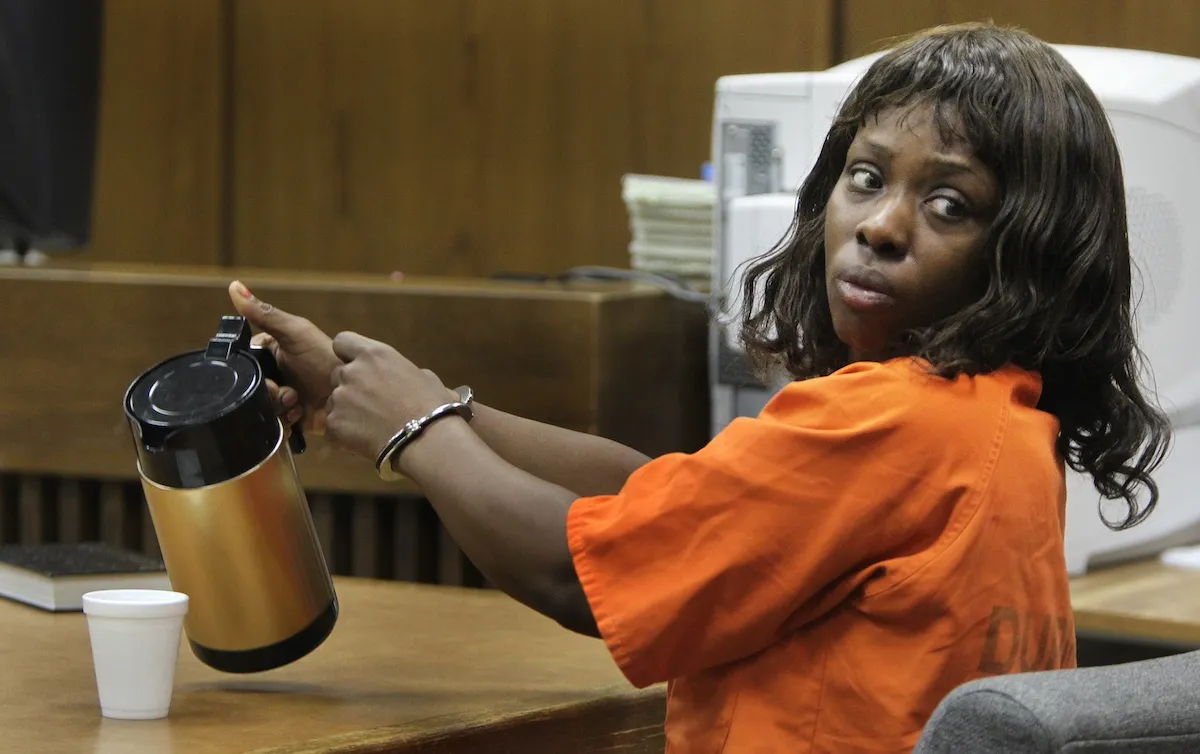 Crystal Mangum in court