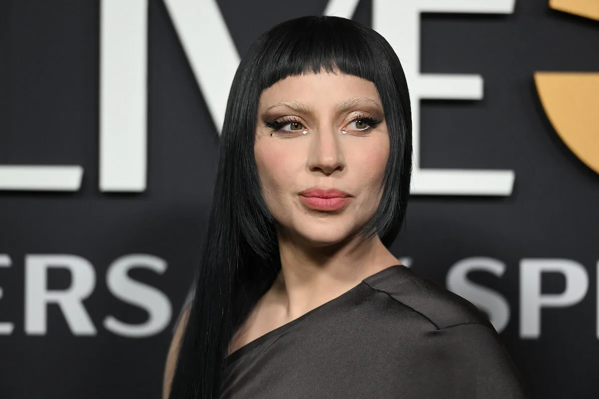 Lady Gaga, who shared the tracklist for 'Mayhem,' at the SNL50 event