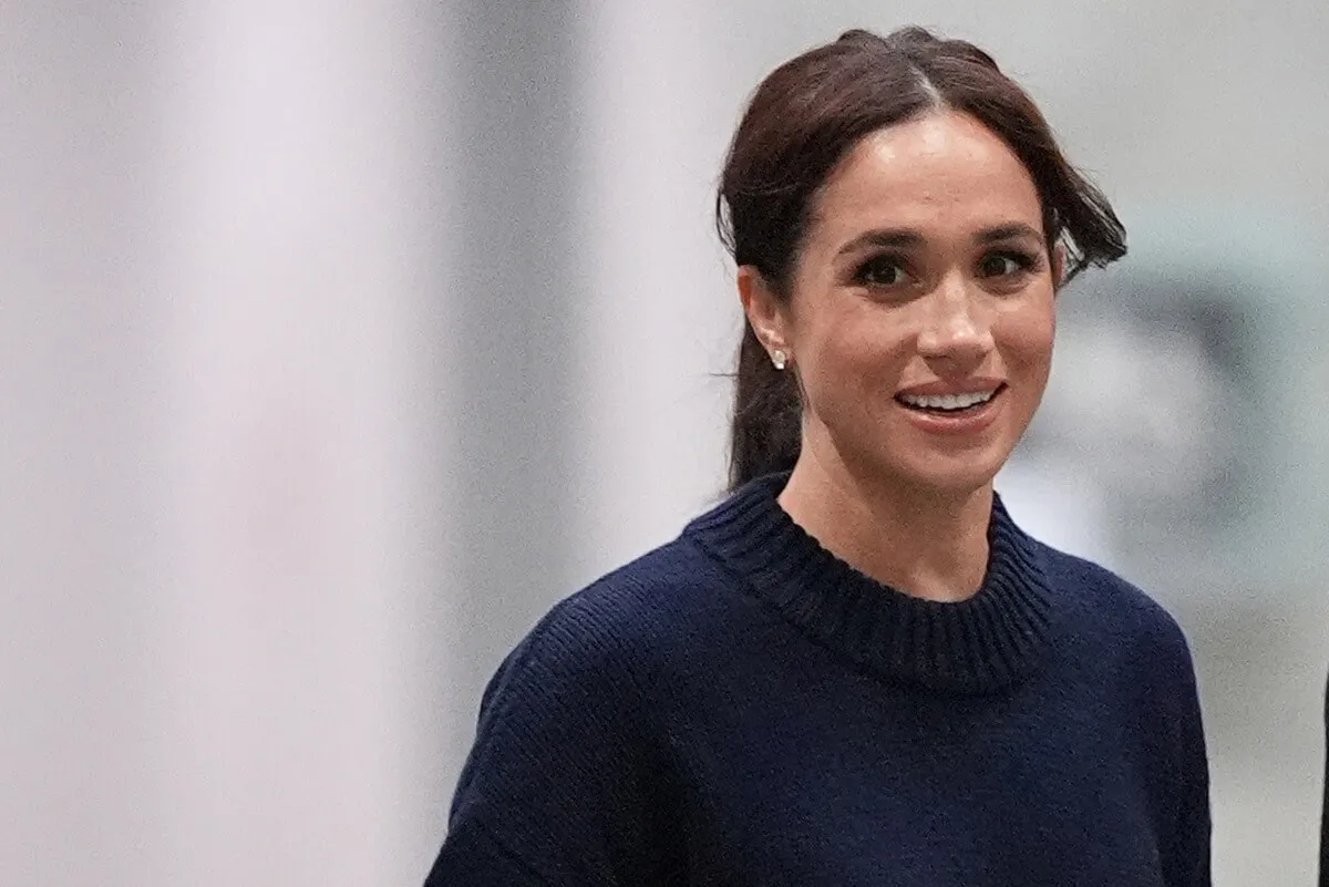 Meghan Markle departs following the USA v Israel Wheelchair Basketball final in Vancouver during the 2025 Invictus Games