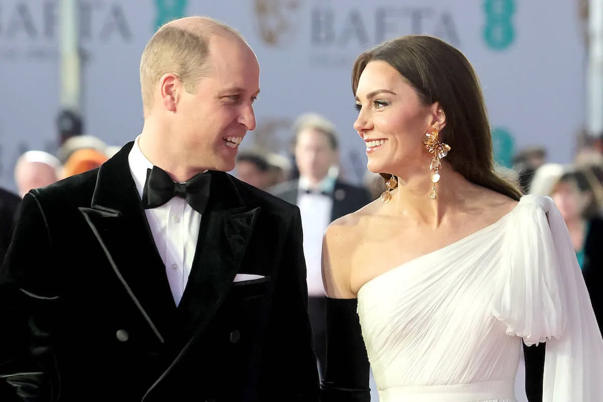 Prince William and Kate Middleton, who are skipping the 2025 BAFTAs, at the 2023 BAFTA Awards